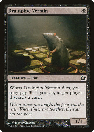 Drainpipe Vermin [Return to Ravnica] | Exor Games Truro