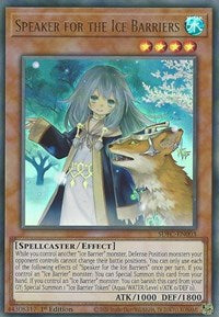 Speaker for the Ice Barriers [SDFC-EN003] Ultra Rare | Exor Games Truro