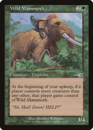 Wild Mammoth [Nemesis] | Exor Games Truro