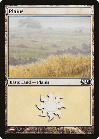 Plains (232) [Magic 2011] | Exor Games Truro