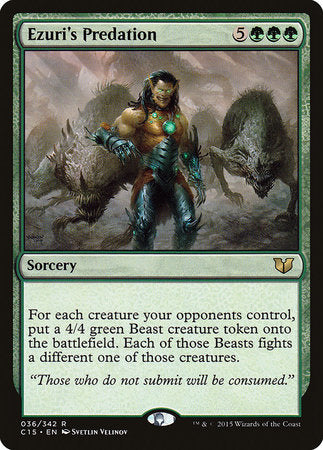 Ezuri's Predation [Commander 2015] | Exor Games Truro