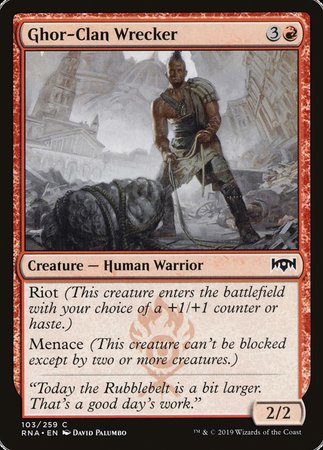 Ghor-Clan Wrecker [Ravnica Allegiance] | Exor Games Truro