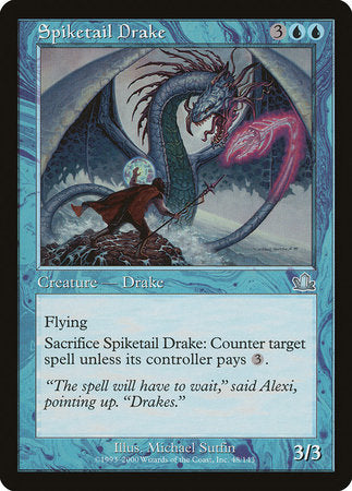 Spiketail Drake [Prophecy] | Exor Games Truro