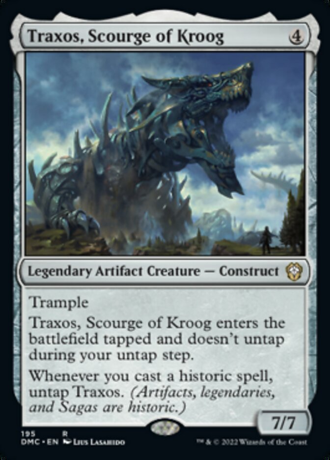 Traxos, Scourge of Kroog [Dominaria United Commander] | Exor Games Truro