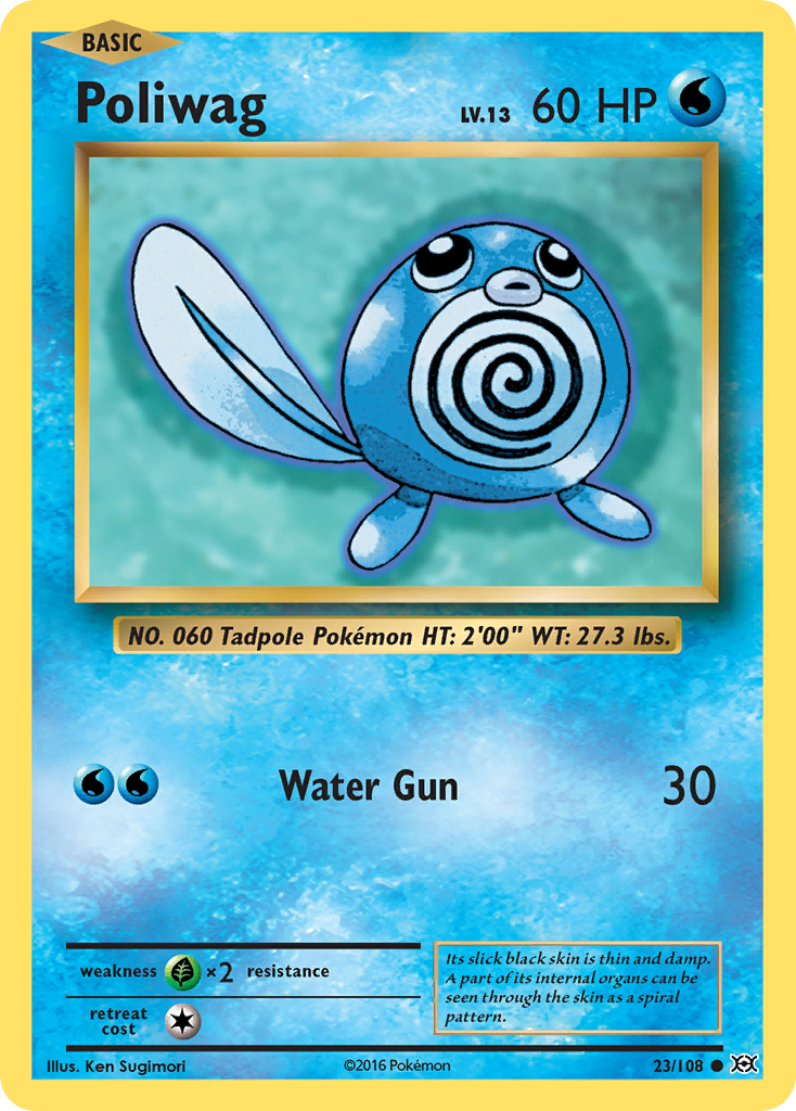 Poliwag (23/108) [XY: Evolutions] | Exor Games Truro