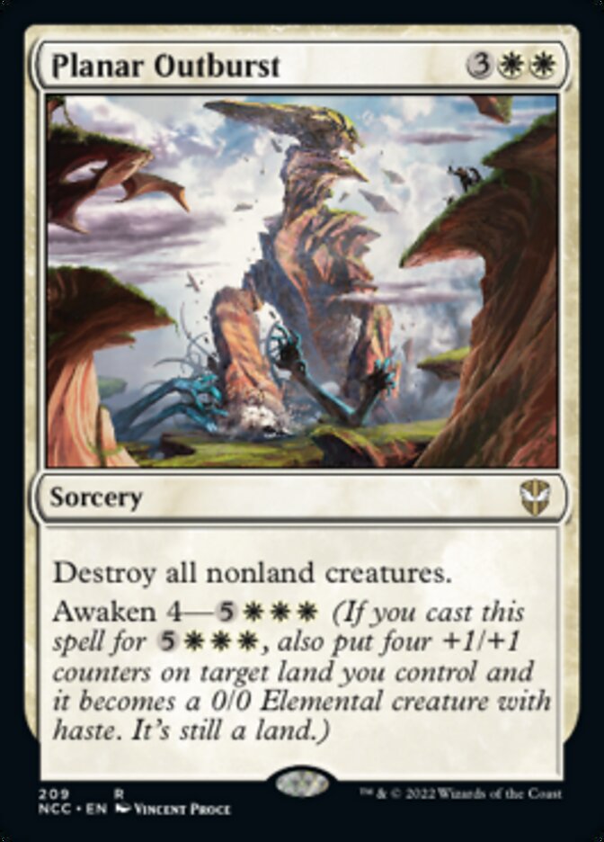 Planar Outburst [Streets of New Capenna Commander] | Exor Games Truro