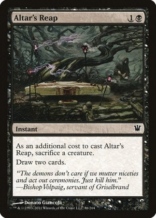 Altar's Reap [Innistrad] | Exor Games Truro