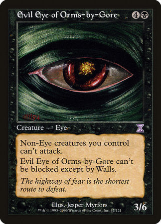 Evil Eye of Orms-by-Gore [Time Spiral Timeshifted] | Exor Games Truro