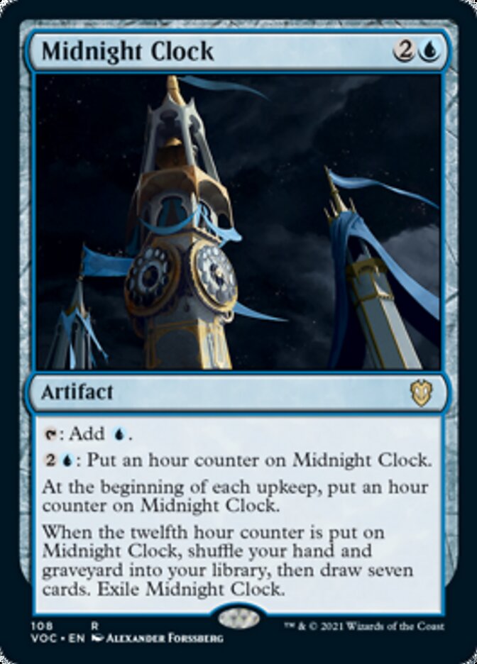 Midnight Clock [Innistrad: Crimson Vow Commander] | Exor Games Truro