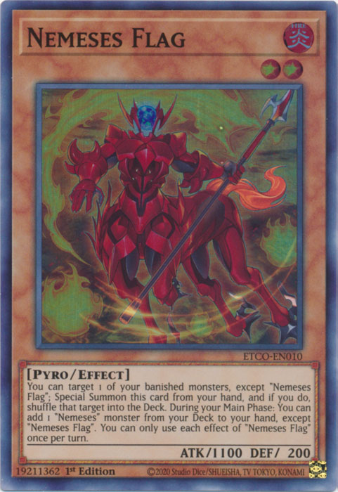 Nemeses Flag [ETCO-EN010] Super Rare | Exor Games Truro