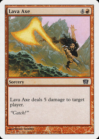 Lava Axe [Eighth Edition] | Exor Games Truro