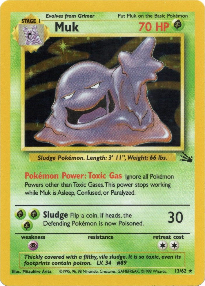 Muk (13/62) [Fossil Unlimited] | Exor Games Truro