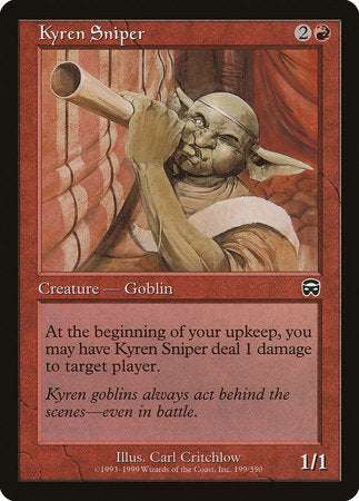 Kyren Sniper [Mercadian Masques] | Exor Games Truro