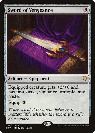 Sword of Vengeance [Commander 2017] | Exor Games Truro