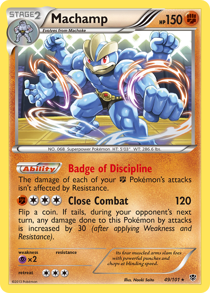 Machamp (49/101) [Black & White: Plasma Blast] | Exor Games Truro