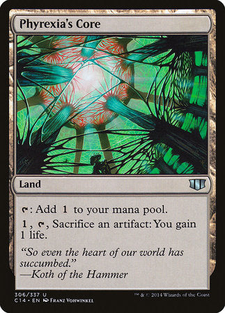 Phyrexia's Core [Commander 2014] | Exor Games Truro