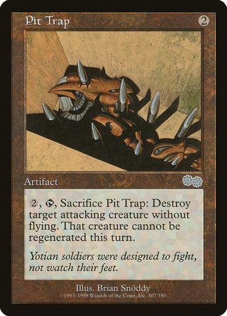 Pit Trap [Urza's Saga] | Exor Games Truro