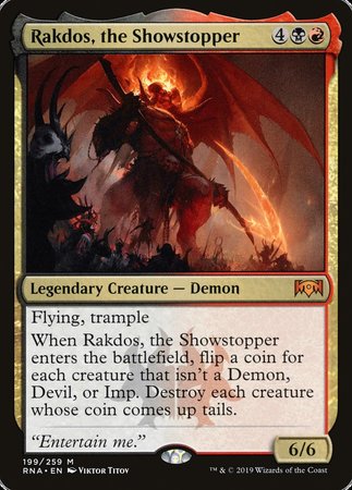 Rakdos, the Showstopper [Ravnica Allegiance] | Exor Games Truro