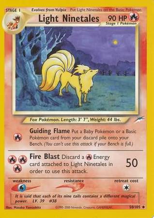 Light Ninetales (50/105) [Neo Destiny Unlimited] | Exor Games Truro