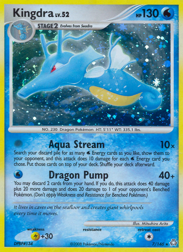 Kingdra (7/146) [Diamond & Pearl: Legends Awakened] | Exor Games Truro