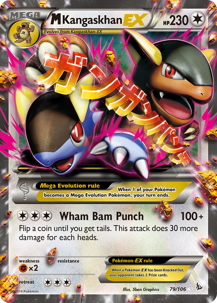 M Kangaskhan EX (79/106) [XY: Flashfire] | Exor Games Truro