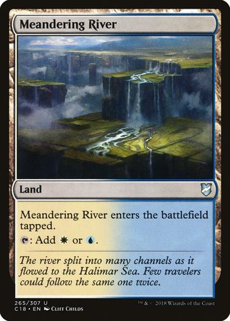 Meandering River [Commander 2018] | Exor Games Truro