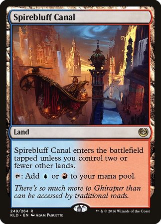 Spirebluff Canal [Kaladesh] | Exor Games Truro