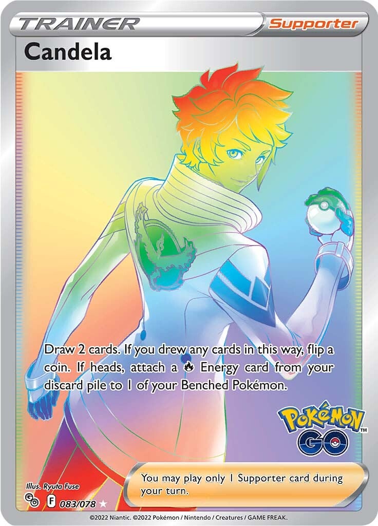 Candela (083/078) [Pokémon GO] | Exor Games Truro