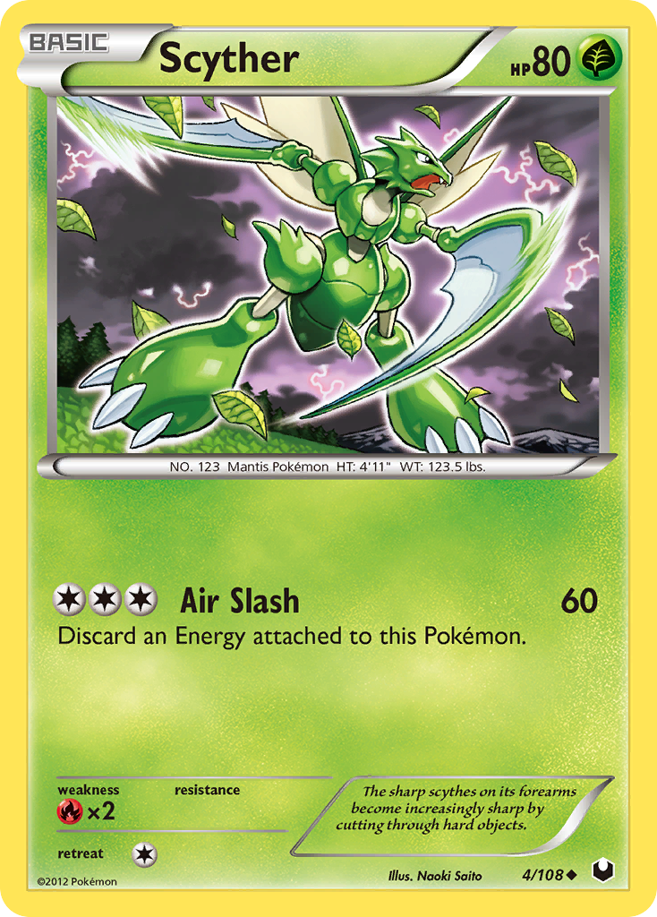 Scyther (4/108) [Black & White: Dark Explorers] | Exor Games Truro