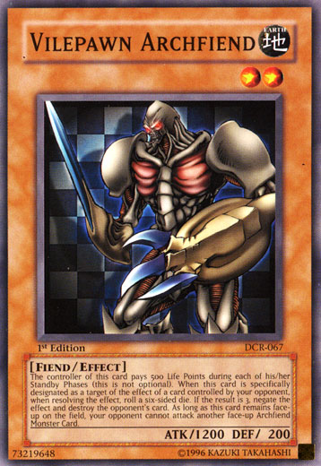 Vilepawn Archfiend [DCR-067] Common | Exor Games Truro