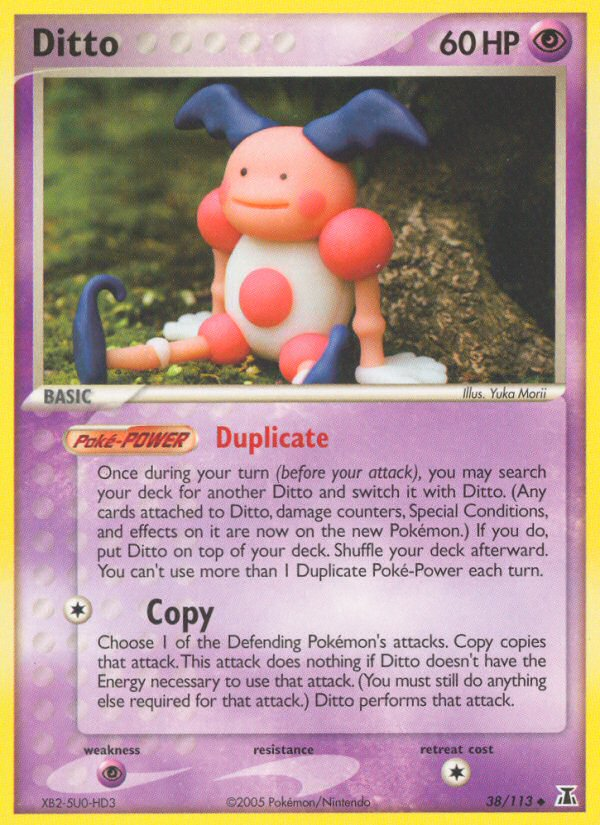 Ditto (38/113) [EX: Delta Species] | Exor Games Truro