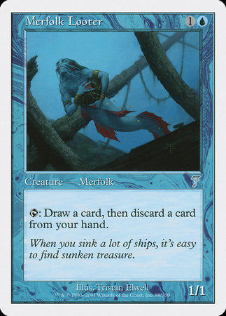 Merfolk Looter [Seventh Edition] | Exor Games Truro