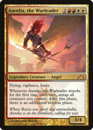 Aurelia, the Warleader [Gatecrash] | Exor Games Truro