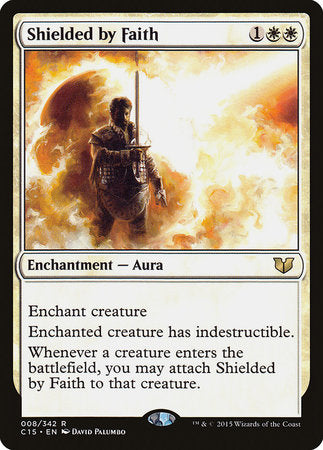 Shielded by Faith [Commander 2015] | Exor Games Truro