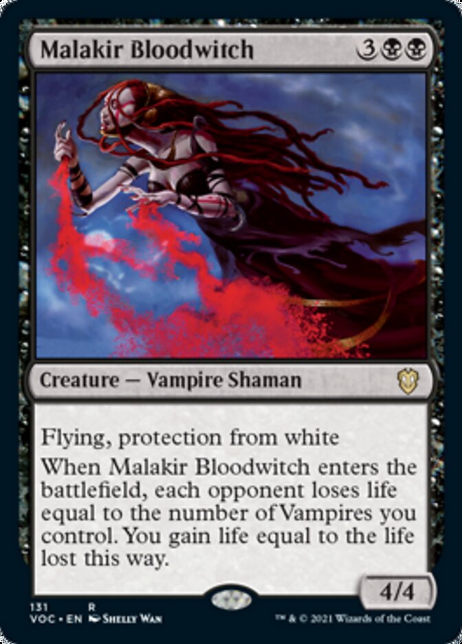 Malakir Bloodwitch [Innistrad: Crimson Vow Commander] | Exor Games Truro