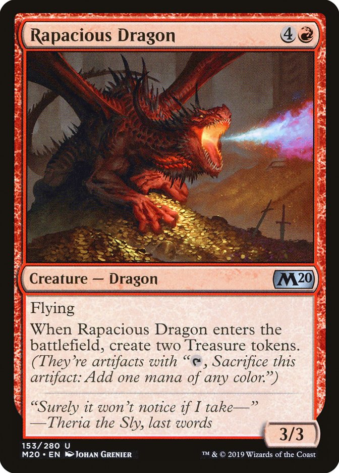 Rapacious Dragon [Core Set 2020] | Exor Games Truro
