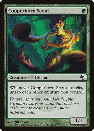 Copperhorn Scout [Scars of Mirrodin] | Exor Games Truro