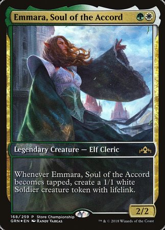 Emmara, Soul of the Accord [Guilds of Ravnica Promos] | Exor Games Truro