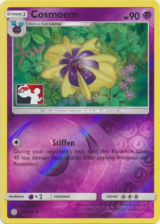 Cosmoem (101/236) (Pokemon Club Special Print) [Sun & Moon: Cosmic Eclipse] | Exor Games Truro