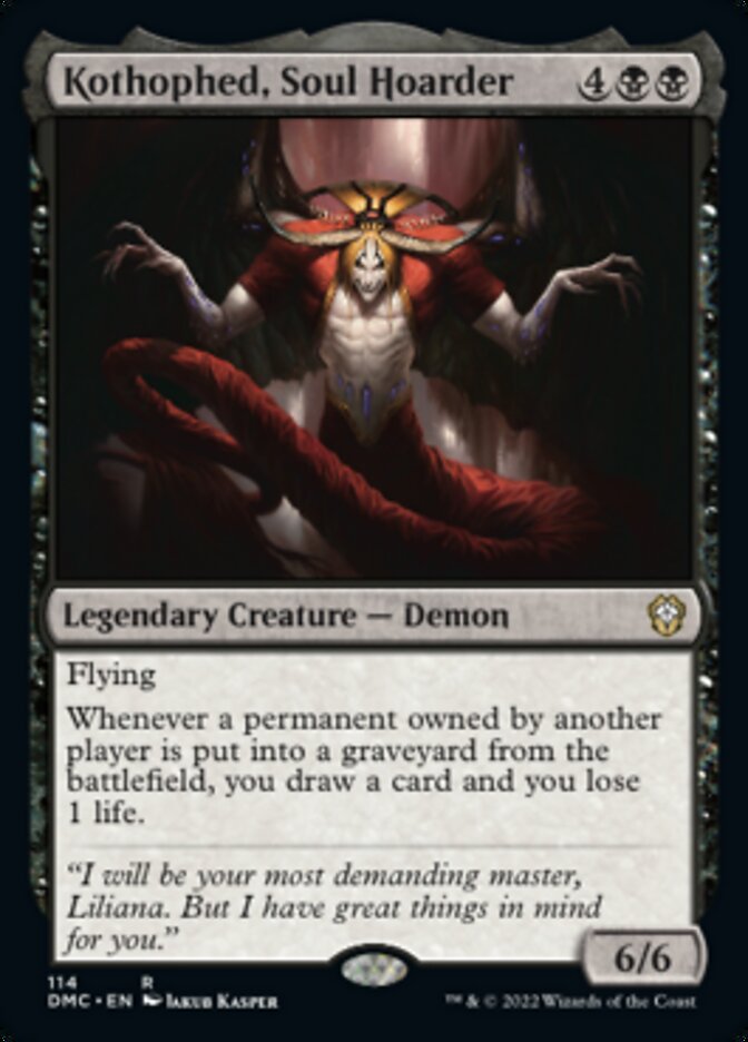 Kothophed, Soul Hoarder [Dominaria United Commander] | Exor Games Truro