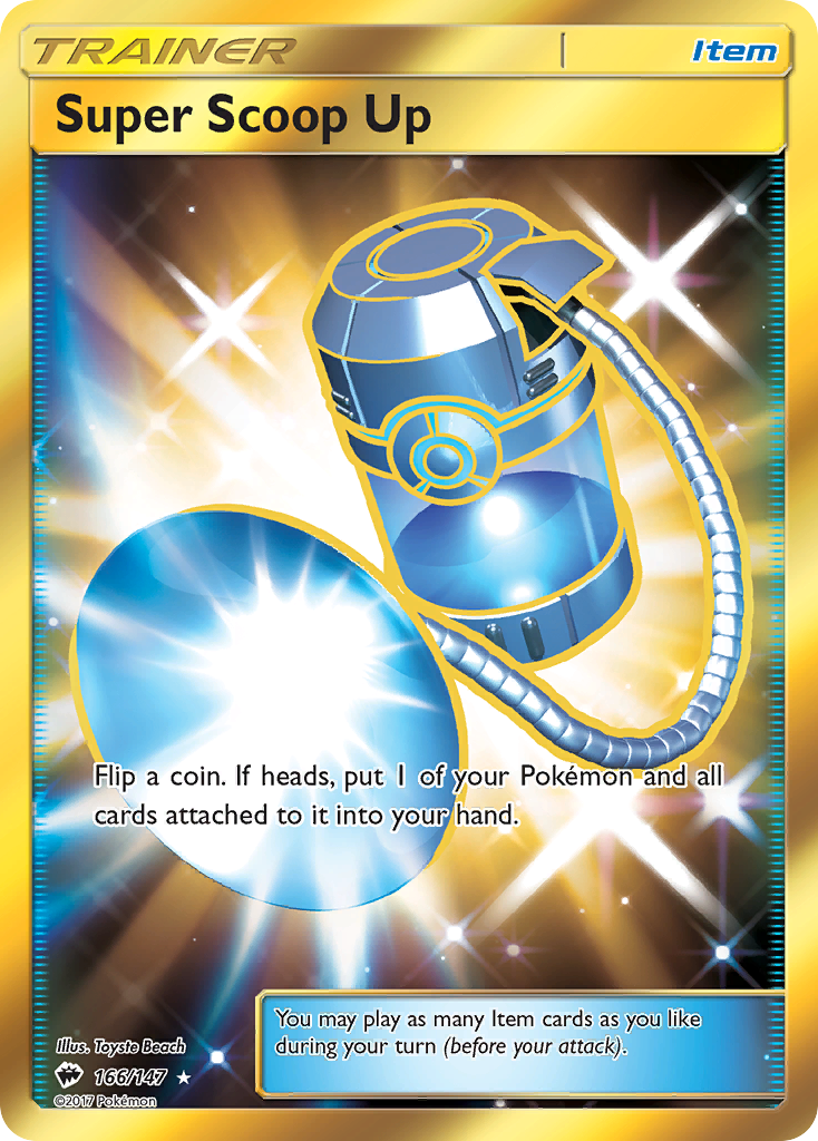 Super Scoop Up (166/147) [Sun & Moon: Burning Shadows] | Exor Games Truro