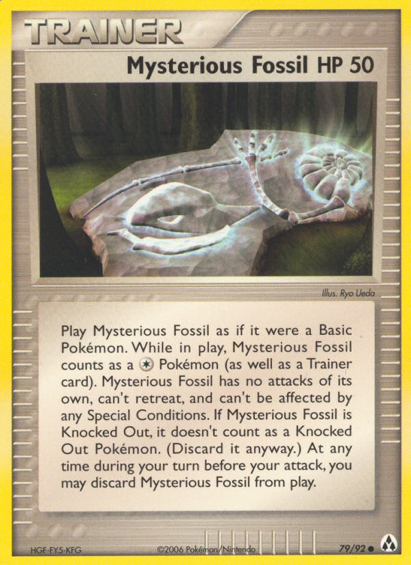 Mysterious Fossil (79/92) [EX: Legend Maker] | Exor Games Truro