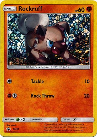 Rockruff (SM06) (General Mills Promo) [Sun & Moon: Black Star Promos] | Exor Games Truro