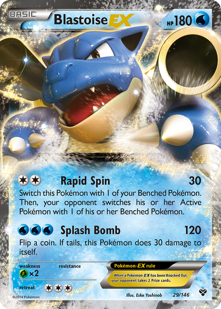 Blastoise EX (29/146) [XY: Base Set] | Exor Games Truro