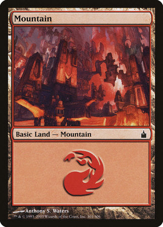 Mountain (301) [Ravnica: City of Guilds] | Exor Games Truro