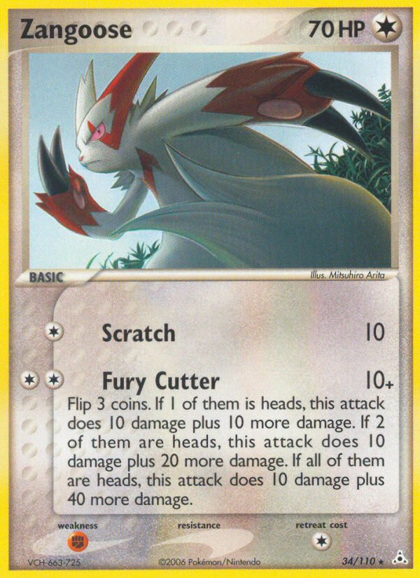 Zangoose (34/110) [EX: Holon Phantoms] | Exor Games Truro