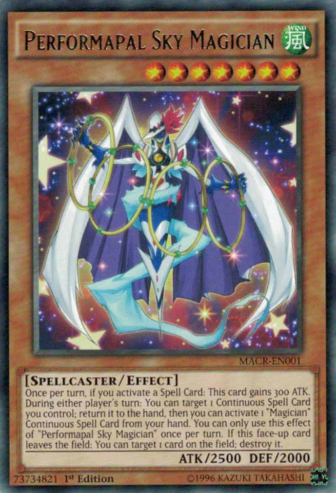 Performapal Sky Magician [MACR-EN001] Rare | Exor Games Truro