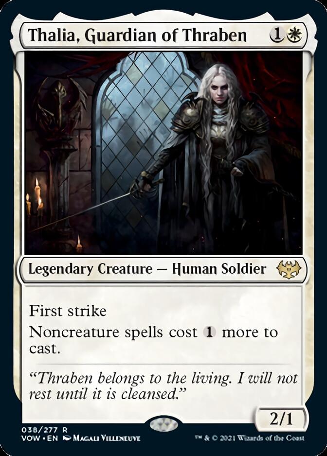 Thalia, Guardian of Thraben [Innistrad: Crimson Vow] | Exor Games Truro