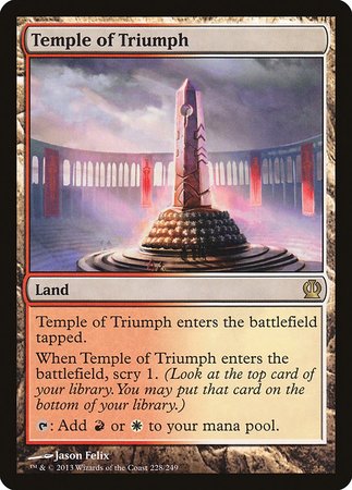 Temple of Triumph [Theros] | Exor Games Truro