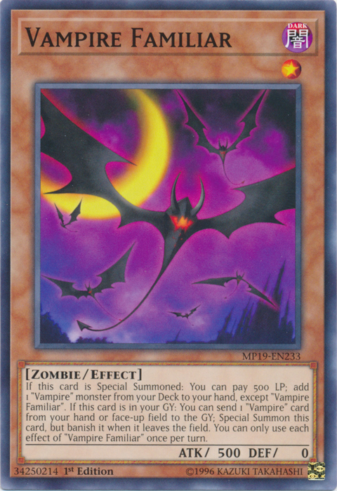 Vampire Familiar [MP19-EN233] Common | Exor Games Truro